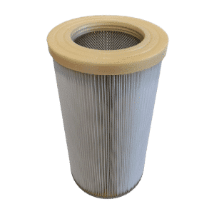 MHG-filterpatroon met rubberen flens 328 x 600 mm past op
